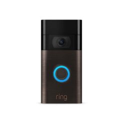Ring Video Doorbell – 1080p HD video, improved motion detection, easy installation – Venetian Bronze (Doorbell only)