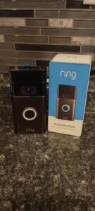 Ring Video Doorbell – 1080p HD video, improved motion detection, easy installation – Venetian Bronze (Doorbell only)