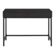 StyleWell Donnelly Black Writing Desk with 2 Drawers and Wood Top (42 in. W x 30 in. H)