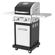 Nexgrill Deluxe 2-Burner Propane Gas Grill with Foldable Side Shelves, 28000 BTUs