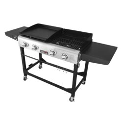 Royal Gourmet 4 - Burner Flat Top Liquid Propane 48000 BTU Gas Grill