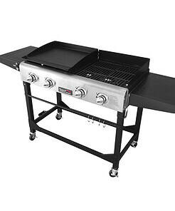 Royal Gourmet 4 - Burner Flat Top Liquid Propane 48000 BTU Gas Grill