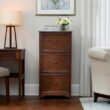 Home Decorators Collection Bradstone 3 Drawer Walnut Brown Wood File Cabinet - Walnut