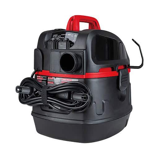 CRAFTSMAN Portable, Jobsite 5-Gallons 5.5-HP Corded Wet/Dry Shop Vacuum with Accessories Included