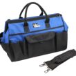 IDEAL Blue Polyester 12-in Zippered Tool Bag