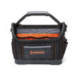 Crescent Rawhide, Black and Gray Polyester 14-in Tool Tote