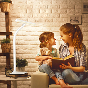 EppieBasic Led Desk Lamp, Architect Desk Lamps for Home Office - White