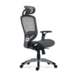 Union & Scale Flexfit Hyken Technical Mesh Task Chair Charcoal Gray 59464V-CC Breathable Mesh