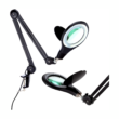 Brightech LightView PRO Magnifying Desk Lamp, 2.25x Light Magnifier - Black
