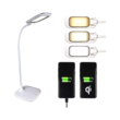 OttLite LED Desk Lamp with Wireless Charging, Prevention Series - White