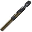 Drill America 3-Piece 6-in Black and Gold Coated Hss Twist Drill Bit