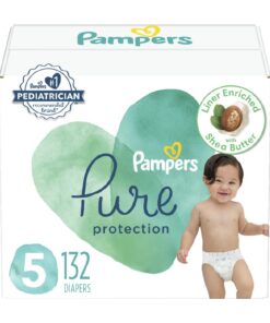 Pampers Pure Protection Diapers Size 5, 132 count - Disposable Diapers