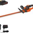 BLACK+DECKER 20V MAX Cordless Hedge Trimmer with Power Command Powercut, 22-Inch (LHT321FF) - 1
