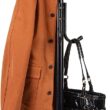 Mind Reader COATRACK11 Standing Metal Coat Rack Hat Hanger 11 Hook for Jacket, Purse, Scarf, Umbrella Tree Stand, Black - 1