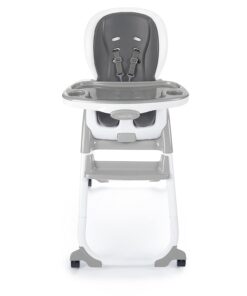 Ingenuity SmartClean Trio Elite 3-in-1 Convertible Baby High Chair, Toddler Chair, and Dining Booster Seat - Slate - 1
