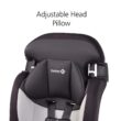 Safety 1st Grand 2-in-1 Booster Car Seat, Forward-Facing with Harness, 30-65 pounds and Belt-Positioning Booster, 40-120 pounds, Black Sparrow - 4