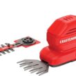 CRAFTSMAN V20 Cordless Handheld Grass Trimmer and Mini Hedge Trimmer Kit (CMCSS800C1),Red - 1