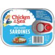 Chicken of the Sea Sardines in Water, Wild Caught, 3.75 oz. Can (Pack of 18) - 1