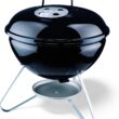 Weber Smokey Joe 14-Inch Portable Grill, Black - 1