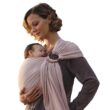 Nalakai Ring Sling Baby Carrier. Eco-Friendly, Soft Bamboo and Linen Baby Sling, Baby Wrap. Comfort, Style, and Giving Back - Carry Your Little One with Love - 1