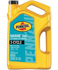 Pennzoil Marine XLF Marine Outboard Synthetic Blend Engine Oil (1-Gallon, Single Pack)
