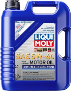 Liqui Moly 2332 Leichtlauf High Tech 5W-40 Engine Oil - 5 Liter - 1