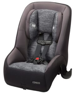 Cosco Mighty Fit 65 DX Convertible Car Seat (Heather Onyx Gray) - 1