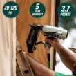 Metabo HPT Finish Nailer | 16 Gauge Finish Nails - 1-Inch up to 2-1/2-Inch | Integrated Air Duster | 5-Year Warranty | NT65M2S - 2