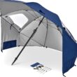 Sport-Brella Premiere UPF 50+ Umbrella Shelter for Sun and Rain Protection (8-Foot) - 1