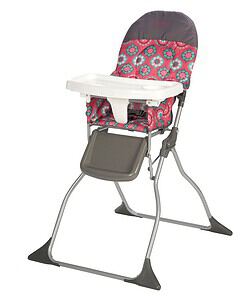 Cosco Simple Fold High Chair, Posey Pop - 1