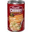 Campbell's Chunky Soup, Creamy Chicken and Dumplings Soup, 18.8 Oz Can (Case of 12) - 1