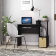 Furinno Econ Multipurpose Home Office Computer Writing Desk, Black/Brown - 3