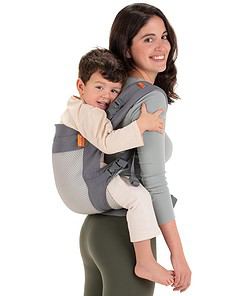Beco Toddler Carrier with Extra Wide Seat - Toddler Carrying Backpack Style and Front-Carry - Lightweight & Breathable Child Carrier - Toddler Sling Carrier 20-60 lbs (Cool Dark Grey) - 1