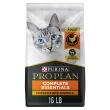 Purina Pro Plan Complete Essentials Dry Cat Food, High Protein Chicken & Rice, 16 lb Bag