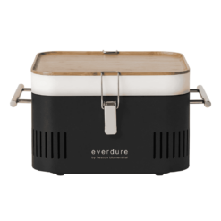 Everdure CUBE Portable Charcoal BBQ Grill - Black