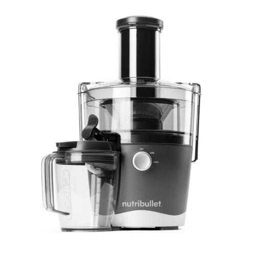 NutriBullet Juicer Centrifugal Juicer Machine for Fruit, Vegetables, and Food Prep, 27 Ounces/1.5 Liters, 800 Watts, Gray NBJ50100