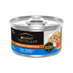 Purina Pro Plan Tuna, Shrimp & Rice Entree in Sauce Wet Cat Food, 3 oz., Case of 24
