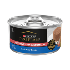 Purina Pro Plan SPECIALIZED Sensitive Skin & Stomach Arctic Char Entree Wet Cat Food, 3 oz., Case of 24