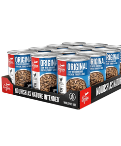 ORIJEN Grain-Free Real Meat Shreds Original Stew Premium Wet Dog Food, 12.8 oz., Case of 12