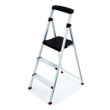 Rubbermaid RMA-3 3-Step Lightweight Aluminum Step Stool with Project Top, 225-pound Capacity
