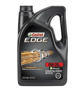 Castrol Edge 0W-20 Advanced Full Synthetic Motor Oil, 5 Quarts