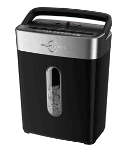 BONSEN Shredder for Home Office, 8-Sheet Crosscut Credit Card Shredder (S3101)