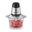 Electric Food Chopper, 8-Cup Food Processor by Homeleader, 2L Glass Bowl Grinder for Meat, 300W