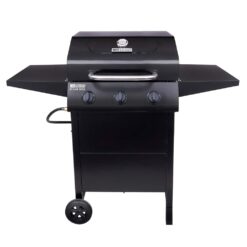 American Gourmet Black 3-Burner Liquid Propane Gas Grill