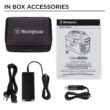 Westinghouse 600-Rated/1200-Peak Watt Camping/RV Power Station 600-Watt Portable Power Station Westinghouse 600-Rated/1200-Peak Watt Camping/RV Power Station 600-Watt Portable Power Station