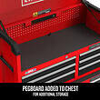 CRAFTSMAN 2000 Series 41-in W x 24.7-in H 6-Drawer Steel Tool Chest (Red)