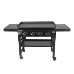 Char-Griller Flat Iron 4-Burner Liquid Propane Flat Top Grill