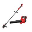 CRAFTSMAN Brushless RP 2-Piece 20-volt Max Cordless Power Equipment Combo Kit (String Trimmer Included Blower Included)