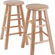 Winsome Element Counter Stools, 2-Pc Set, Natural - 1