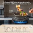 Nuwave Gold Precision Induction Cooktop, Portable, Powerful with Large 8” Heating Coil,100°F to 575°F, 3 Wattage Settings, 12” Heat-Resistant Cooking Surface - 4